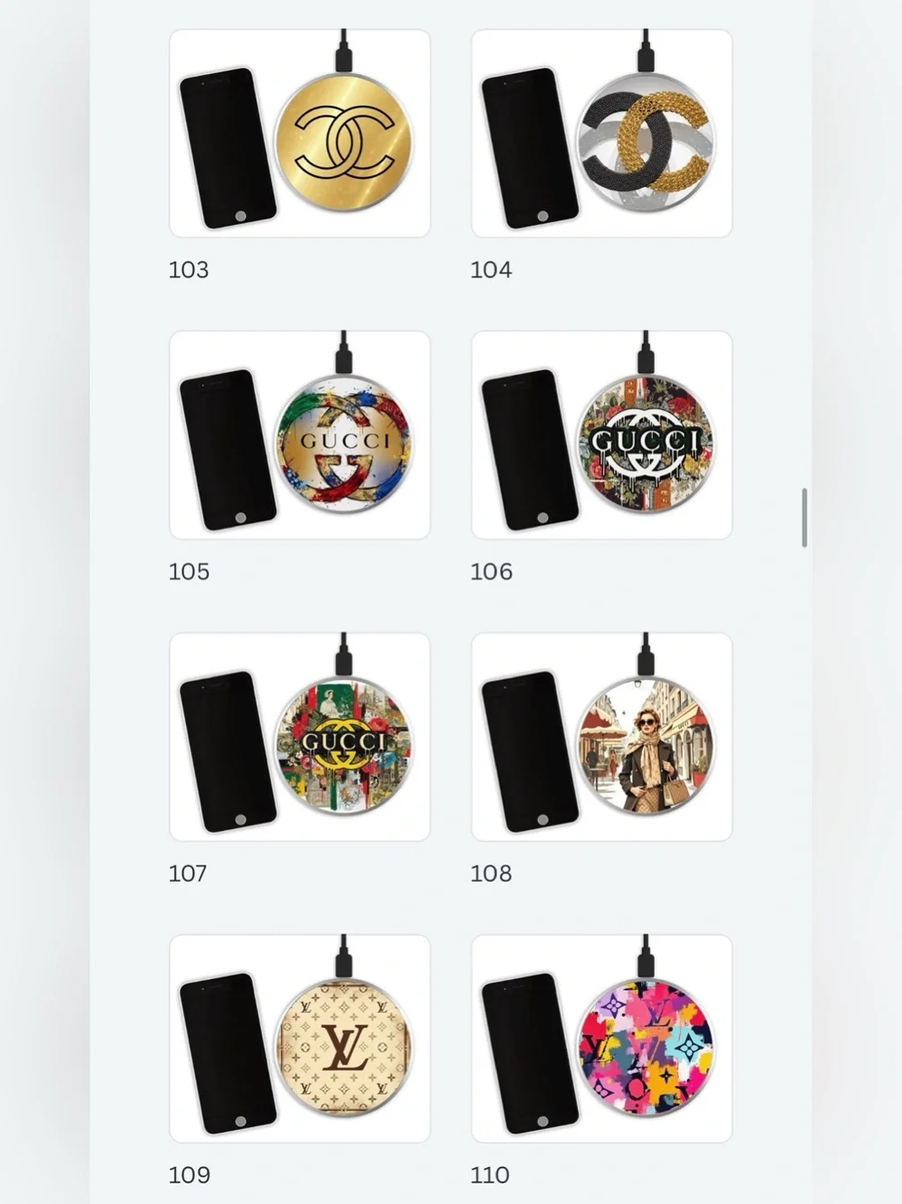 HANDMADE FASHION Mag Safe Wireless Phone Charger